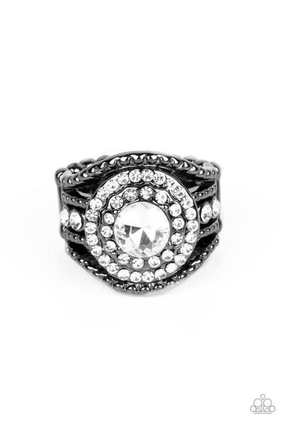 Paparazzi-Understated Drama - Black Ring