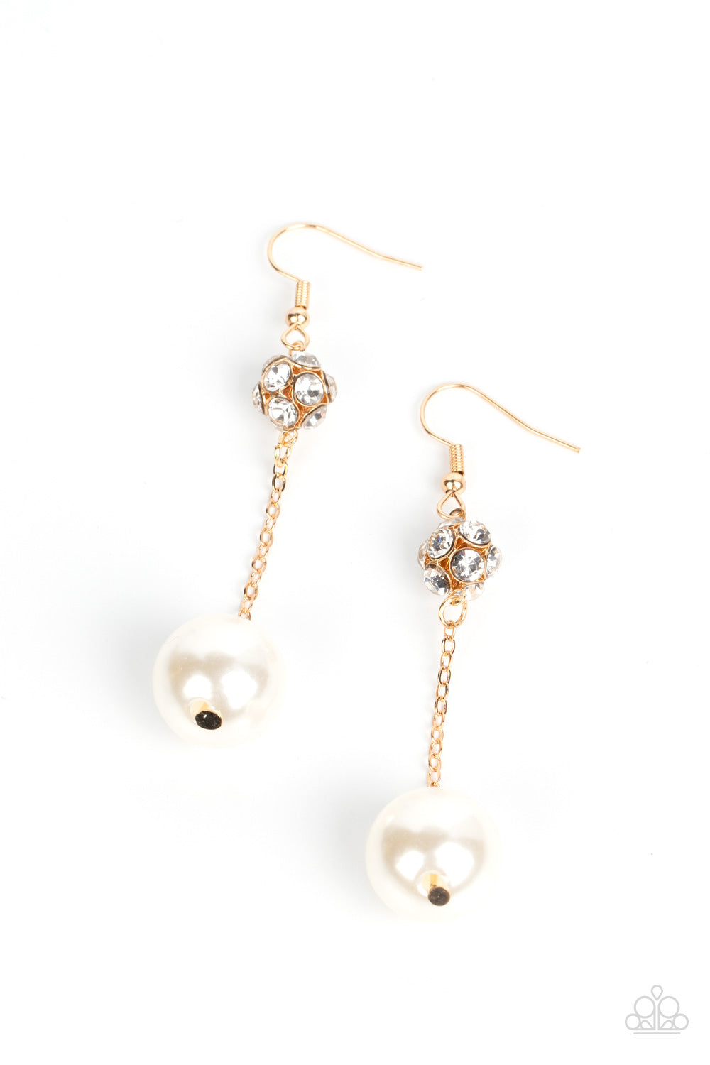 Paparazzi-Nautical Nostalgia - Gold Earring