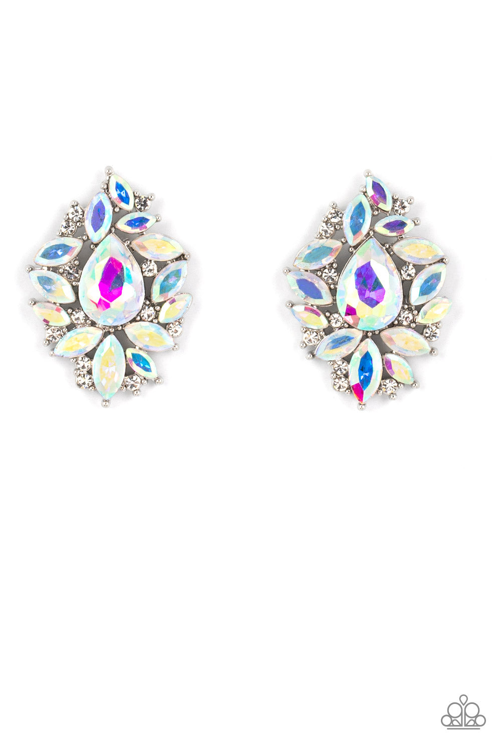Paparazzi-We All Scream for Ice QUEEN - Multi Earring