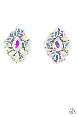 Paparazzi-We All Scream for Ice QUEEN - Multi Earring