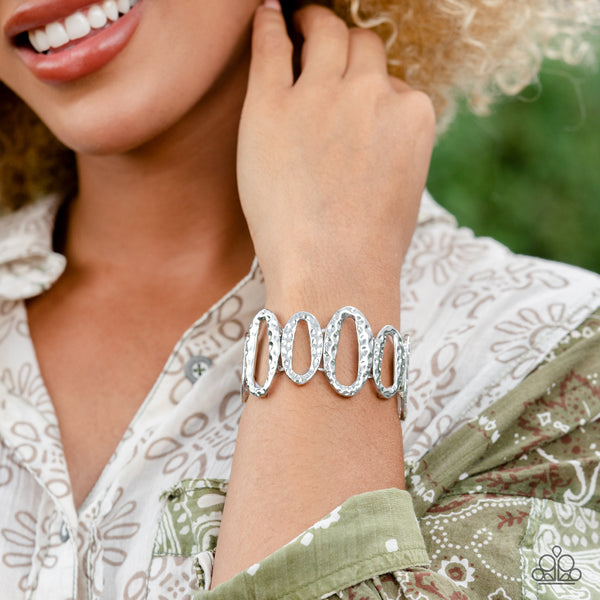 Paparazzi-Homestead Heirloom - Silver Bracelet