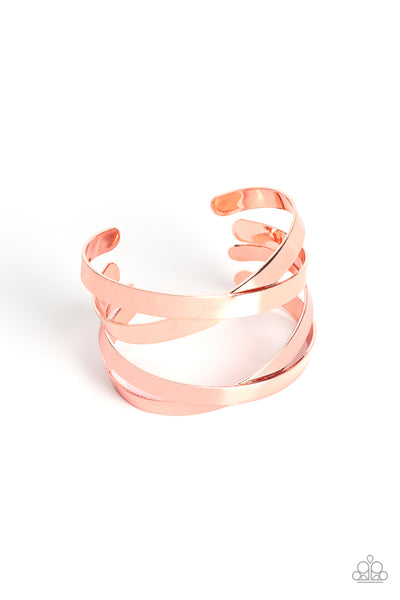 Paparazzi Industrial Imagination - Copper Bracelet
