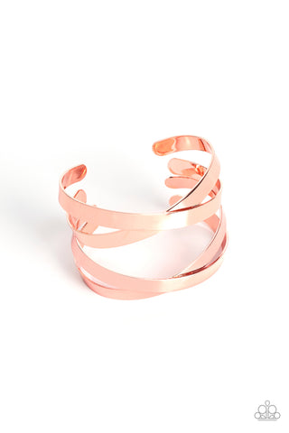 Paparazzi Industrial Imagination - Copper Bracelet