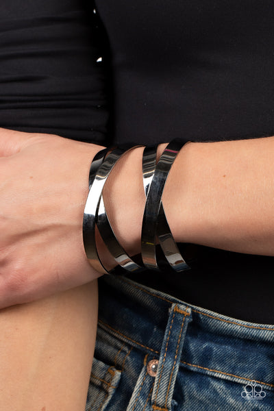 Paparazzi-Industrial Imagination - Black Bracelet