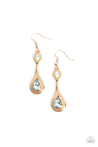 Paparazzi-Dazzling Droplets - Multi Earring
