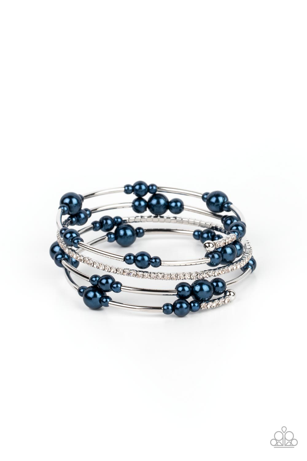 Paparazzi-Marina Masterpiece - Blue Bracelet