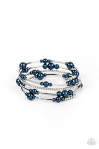 Paparazzi-Marina Masterpiece - Blue Bracelet