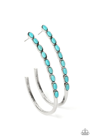 Paparazzi-Artisan Soul - Blue Earring