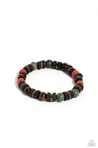 Paparazzi-Earthy Empath - Multi Bracelet
