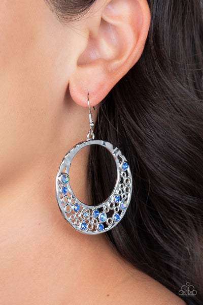 Paparazzi-Enchanted Effervescence - Blue Earring
