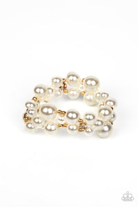 Paparazzi-Her Serene Highness - Gold Bracelet