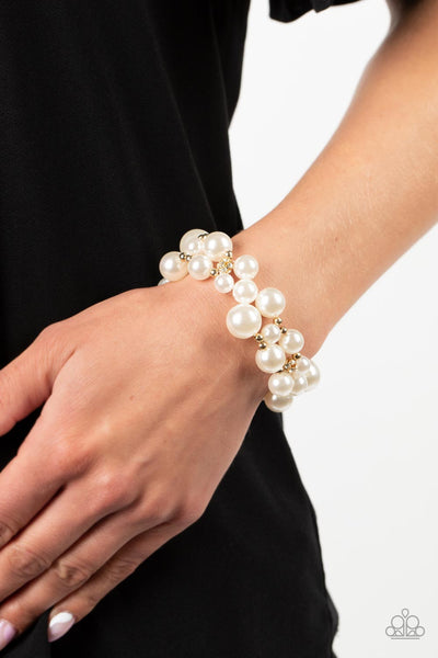 Paparazzi-Her Serene Highness - Gold Bracelet