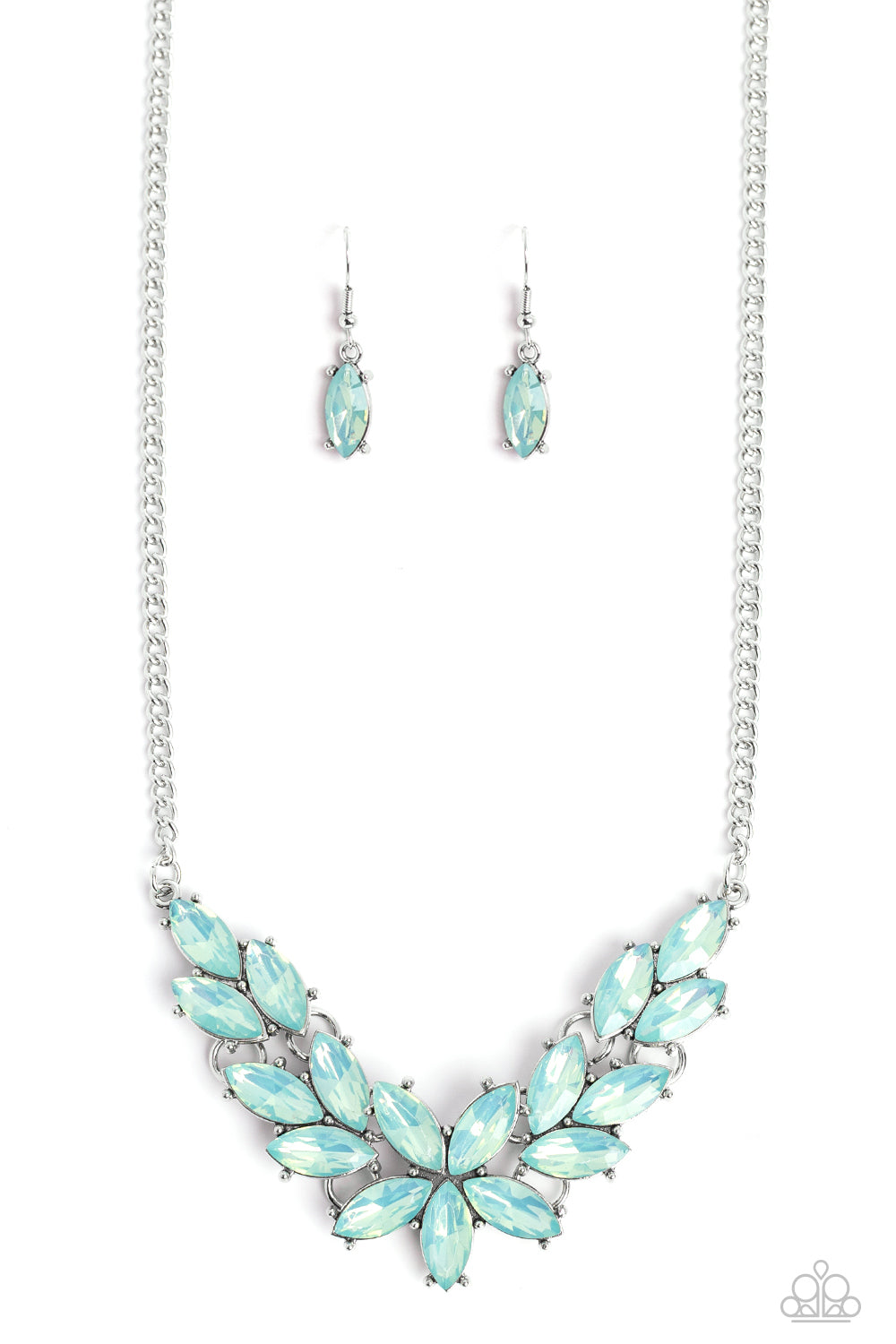 Paparazzi-Ethereal Efflorescence - Green Necklace