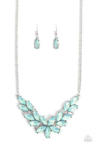 Paparazzi-Ethereal Efflorescence - Green Necklace