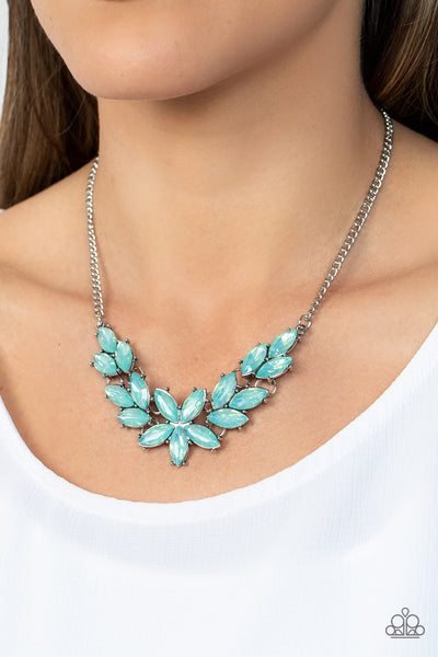 Paparazzi-Ethereal Efflorescence - Green Necklace