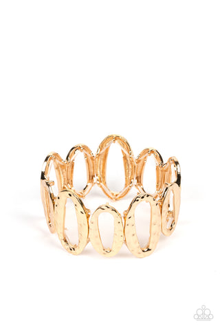 Paparazzi-Homestead Heirloom - Gold Bracelet