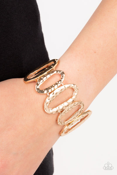 Paparazzi-Homestead Heirloom - Gold Bracelet