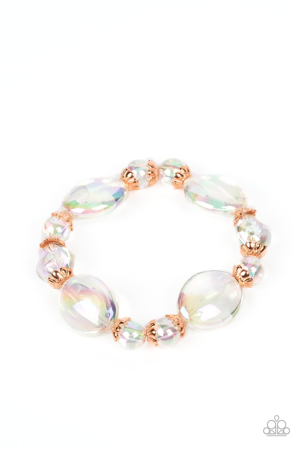Paparazzi-Iridescent Illusions - Copper Bracelet