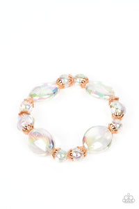 Paparazzi-Iridescent Illusions - Copper Bracelet