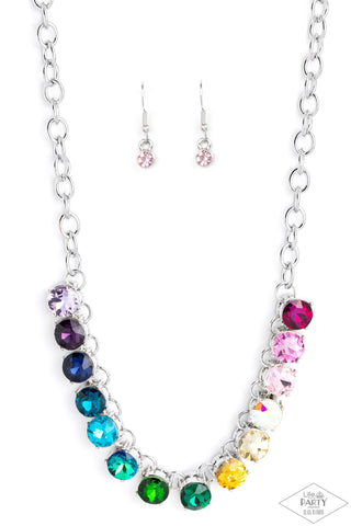 Paparazzi-Rainbow Resplendence - Multi Necklace
