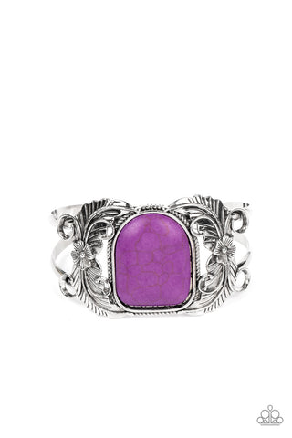 Paparazzi-Dune Garden - Purple Bracelet