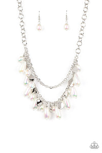 Paparazzi-Interstellar Serenity - White Necklace