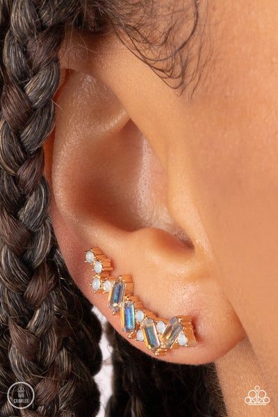 Paparazzi-Stay Magical - Gold Ear Crawlers