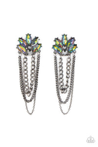 Paparazzi-Reach for the SKYSCRAPERS - Multi Earring