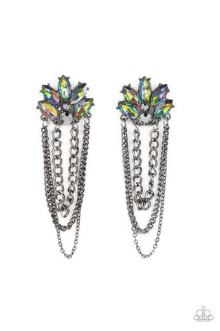 Paparazzi-Reach for the SKYSCRAPERS - Multi Earring