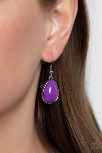 Paparazzi-Ethereal Exaggerations - Purple Necklace