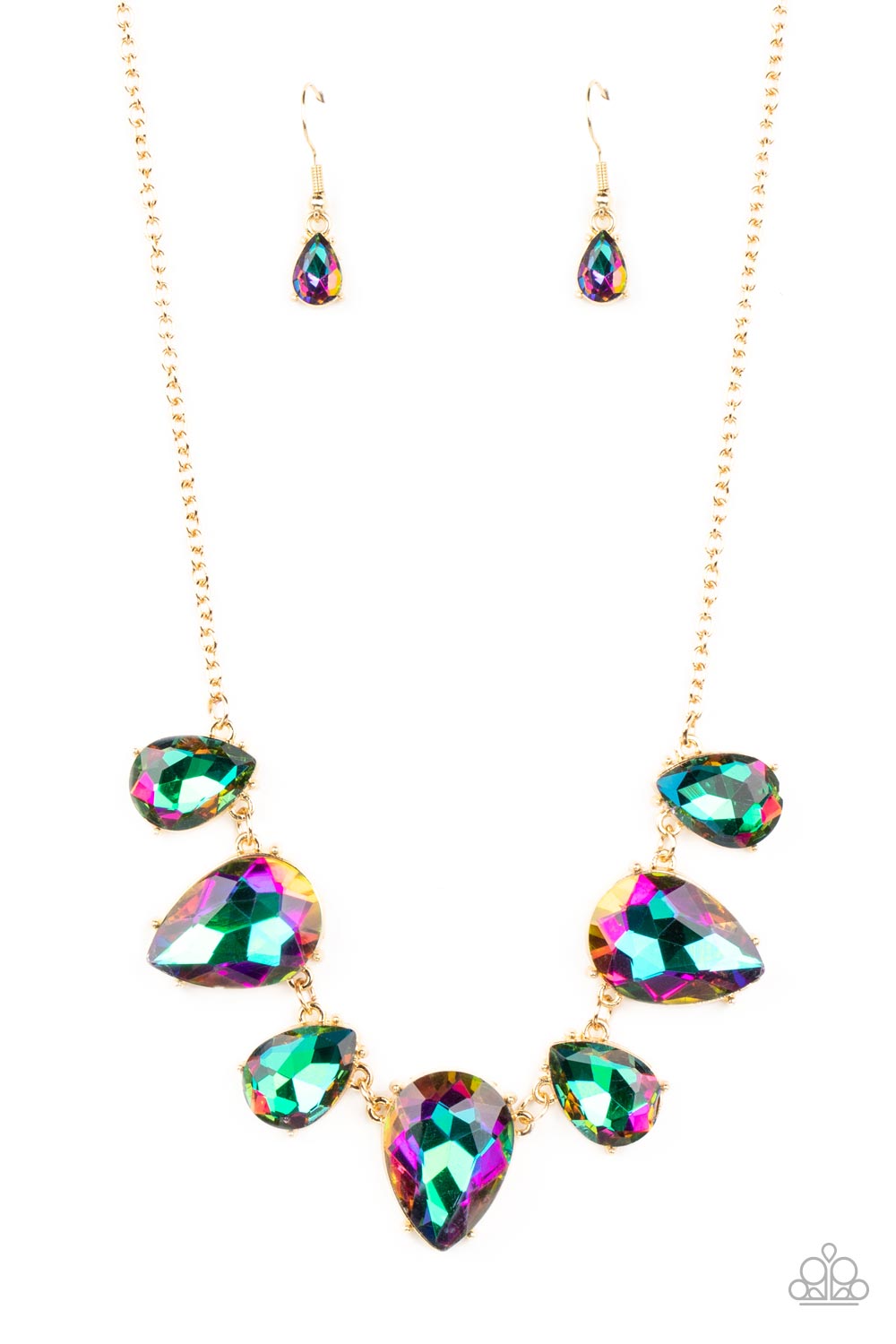 Paparazzi Otherworldly Opulence - Gold Necklace