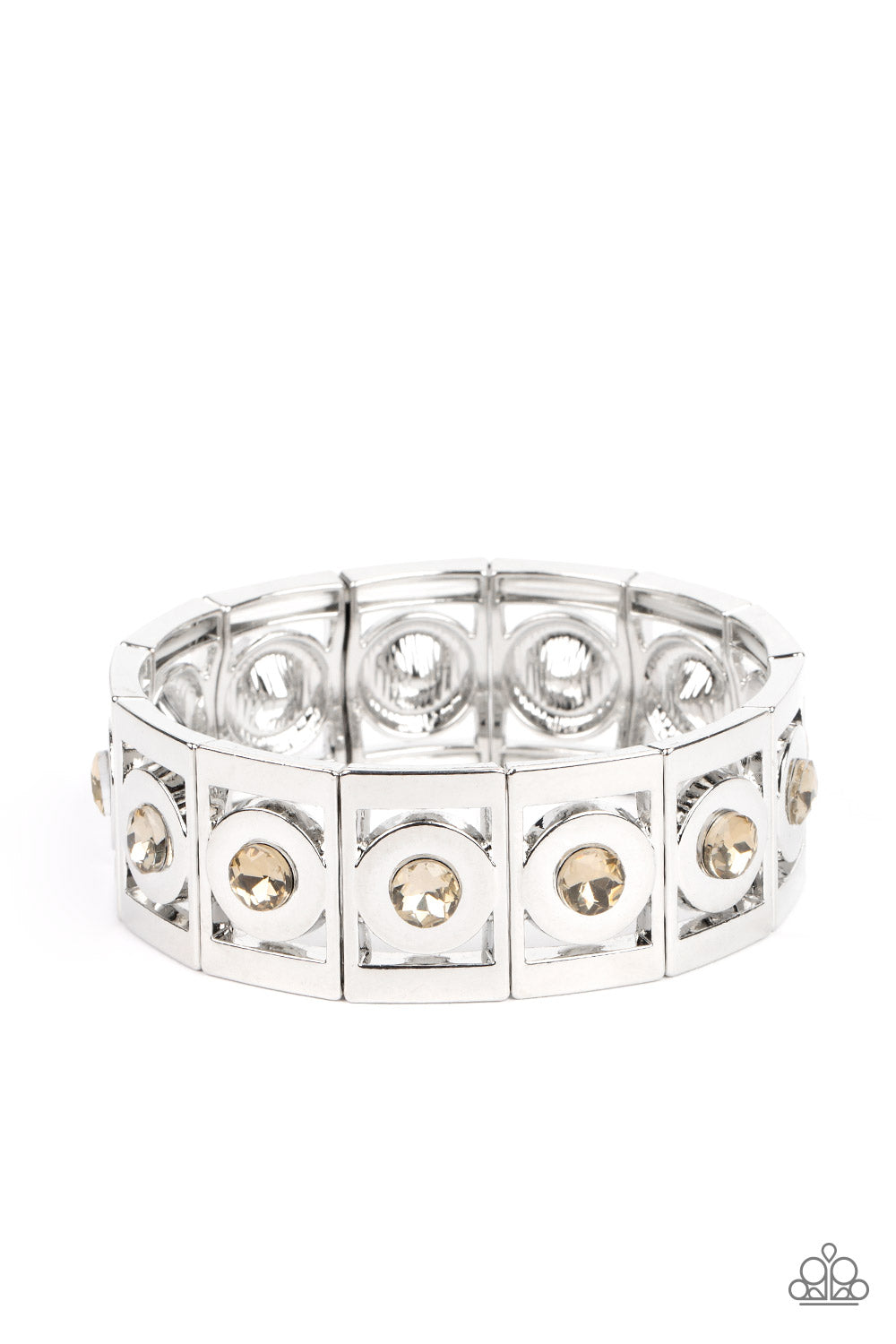 Paparazzi-Stretch of Drama - Brown Bracelet