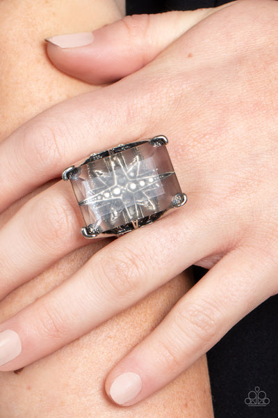 Paparazzi-Starry Serenity - Silver Ring