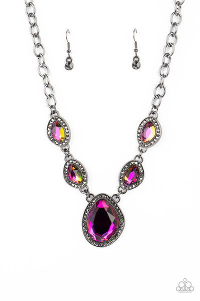 Paparazzi-The Upper Echelon - Multi Necklace