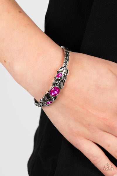 Paparazzi-Vogue Vineyard - Pink Bracelet