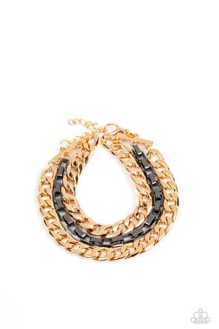Paparazzi-Heavy Duty - Multi Bracelet