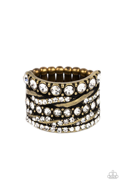 Paparazzi-Angelic Architecture - Brass Ring
