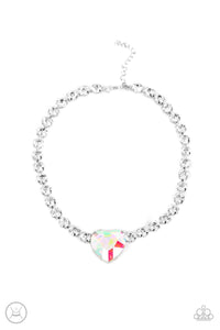 Paparazzi-Heart in My Throat - Multi Necklace