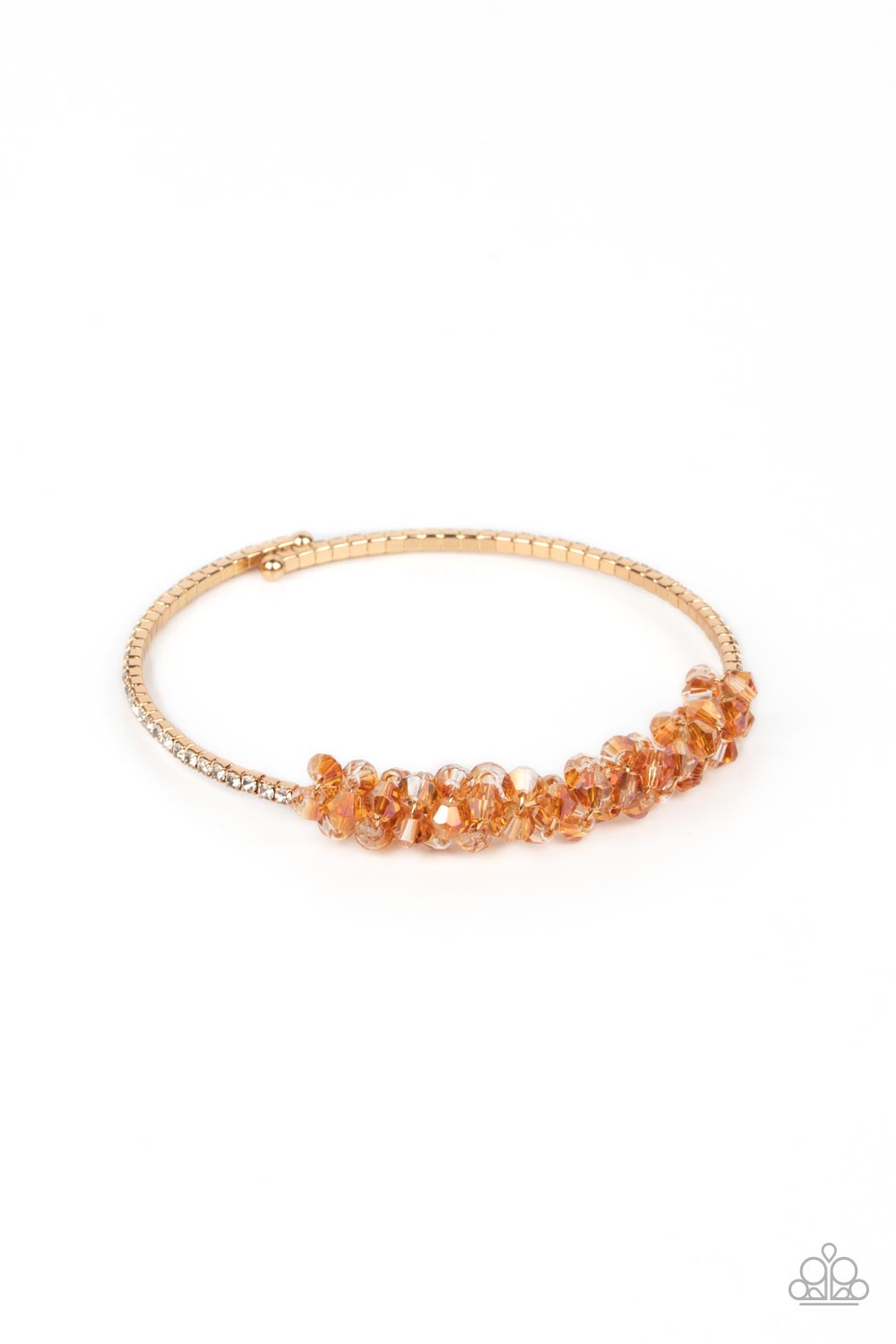 Paparazzi-BAUBLY Personality - Gold Bracelet