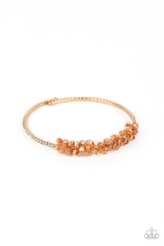 Paparazzi-BAUBLY Personality - Gold Bracelet