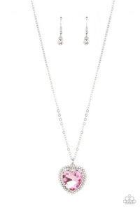 Paparazzi-Sweethearts Stroll - Pink Necklace