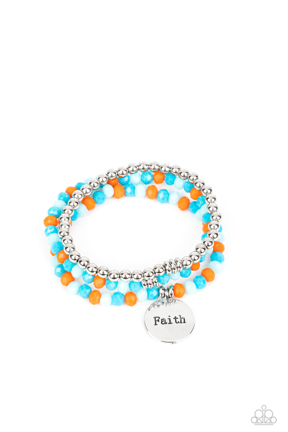 Paparazzi-Fashionable Faith - Multi Bracelet