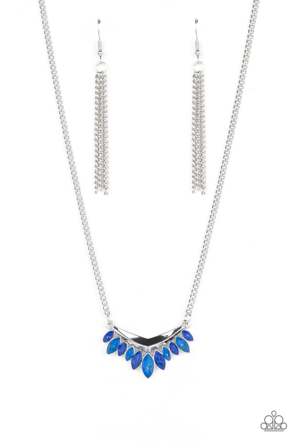 Paparazzi-Flash of Fringe - Blue