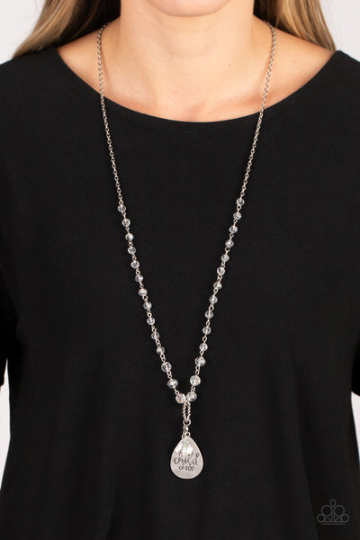 Paparazzi-Divine Dance - White Necklace