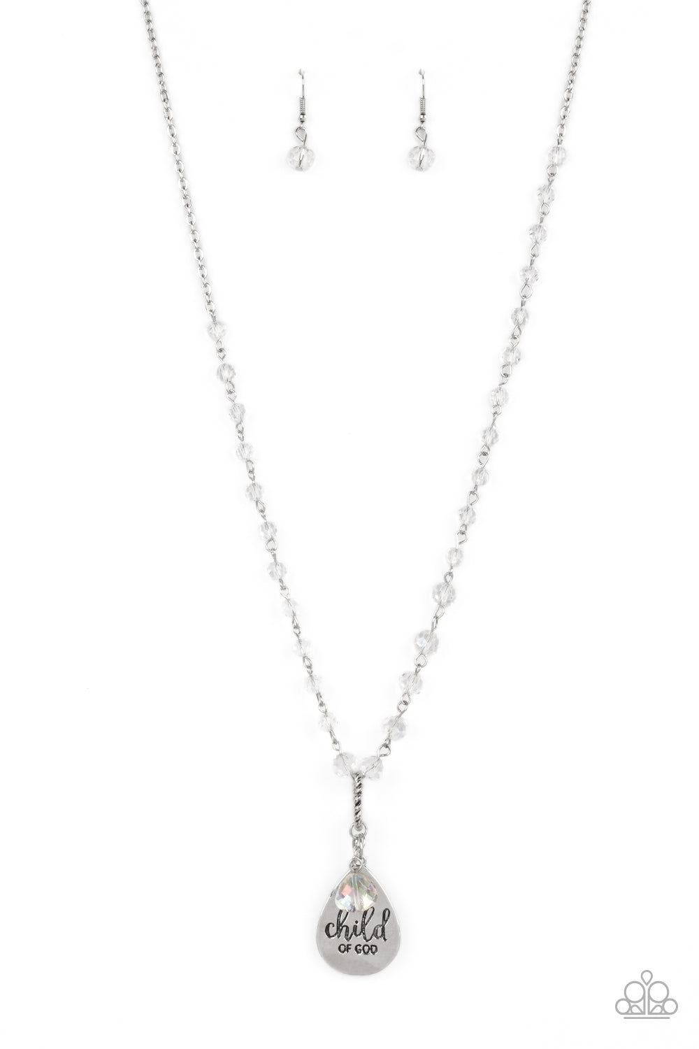 Paparazzi-Divine Dance - White Necklace