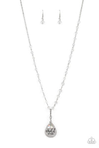 Paparazzi-Divine Dance - White Necklace