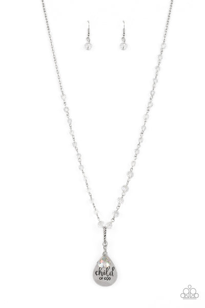 Paparazzi-Divine Dance - White Necklace