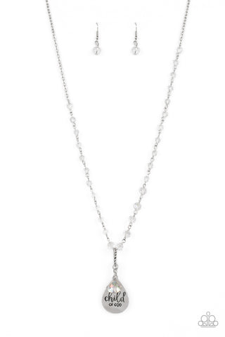 Paparazzi-Divine Dance - White Necklace