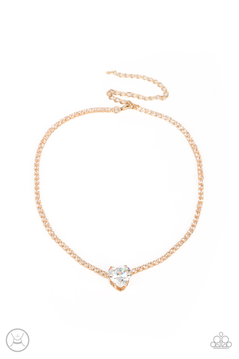 Paparazzi-Flirty Fiance - Gold Necklace