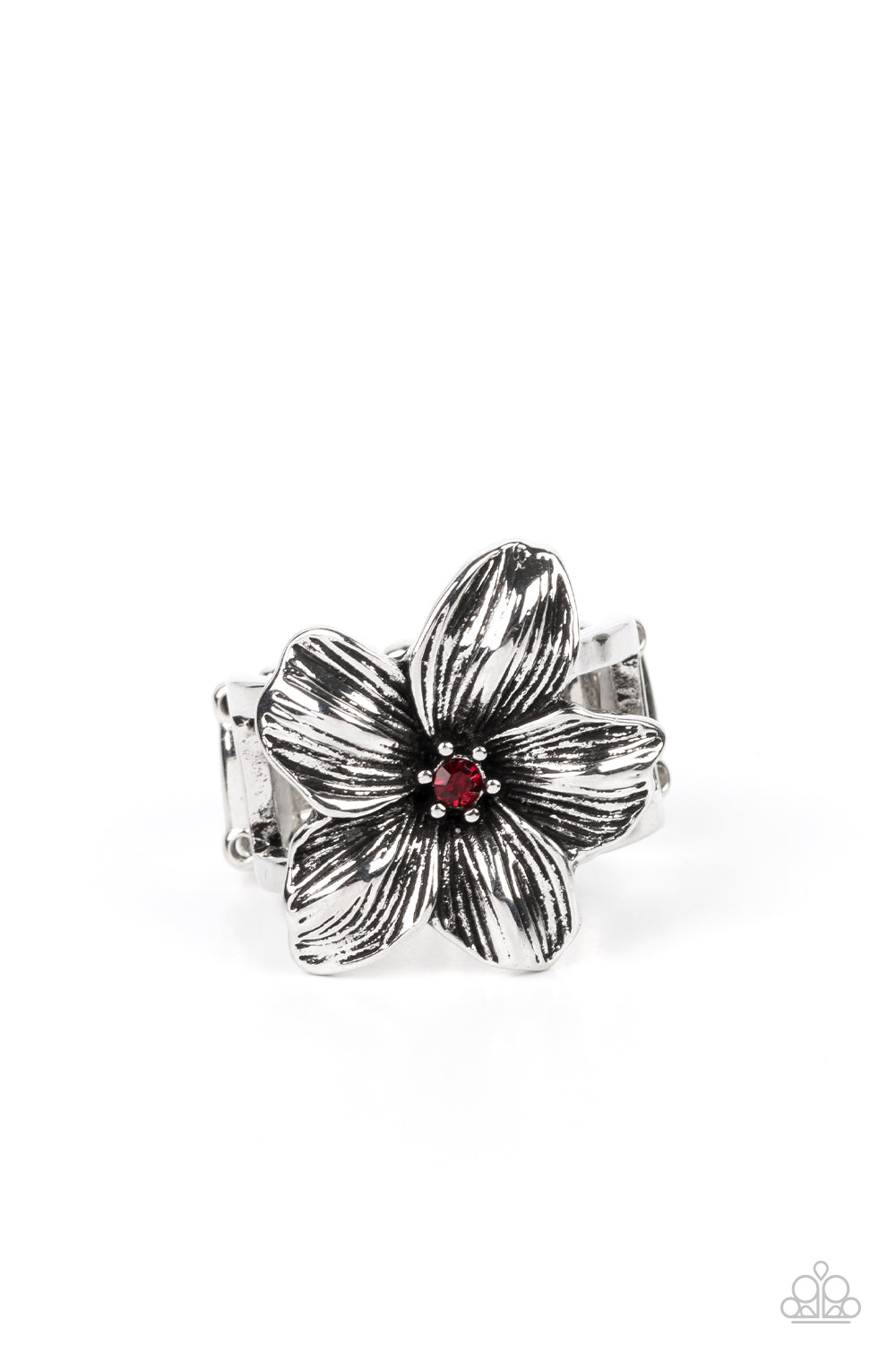 Paparazzi-Tropical Treat - Red Ring